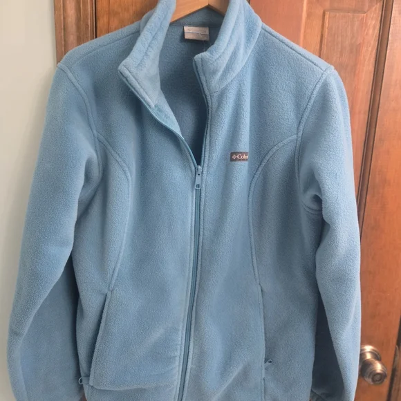Columbia Women's Sky Blue Fleece Jacket - Picture 4 of 5